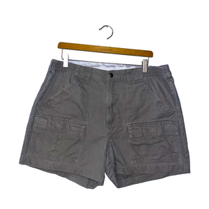Redhead cargo hiking shorts men's size 38 Gray cotton comfort waist outdoor